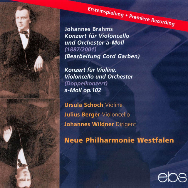 Brahms: Concerto for Violin & Cello in A Minor, Op. 102 "Double" cover art