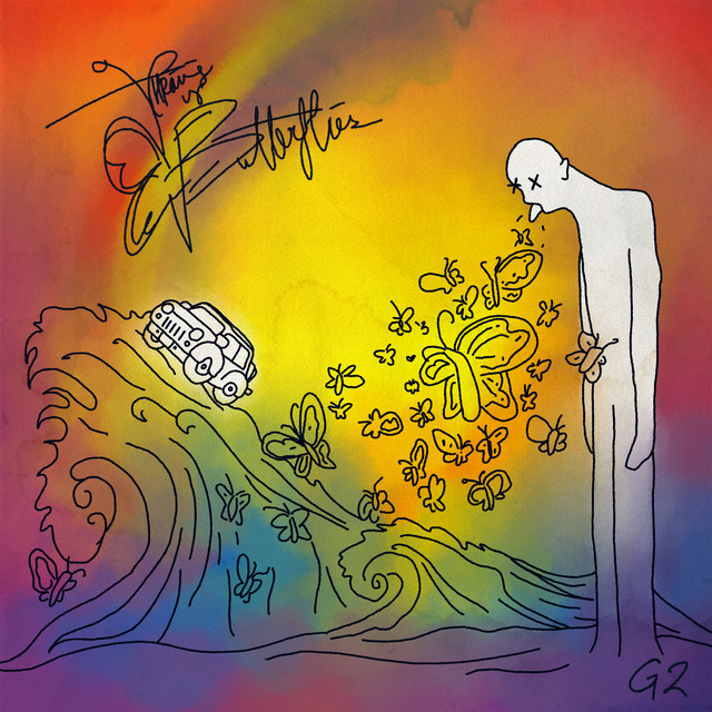 tHROWING uP bUTTERFLIES cover art