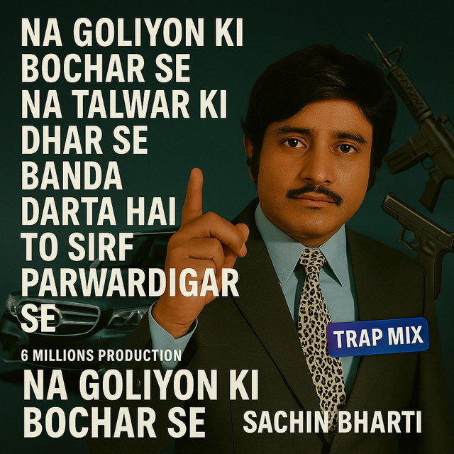 Na goliyon ki bochar se na talwar ki dhar se banda darta hai to sirf Parwardigar se-Sachin Bharti