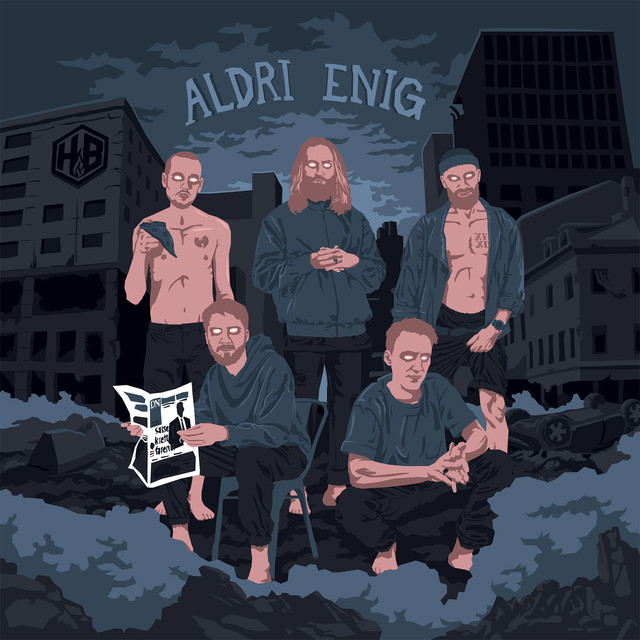 Aldri Enig cover art