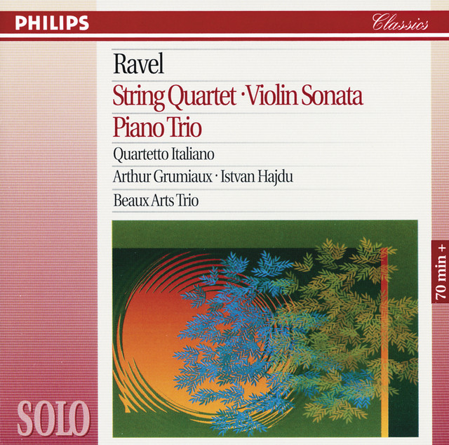 Ravel: String Quartet; Violin Sonata; Piano Trio - Album by