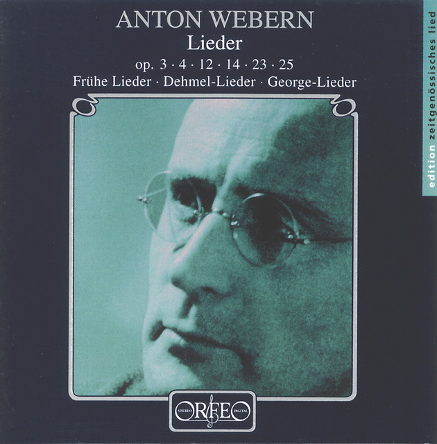 Webern: Lieder cover art