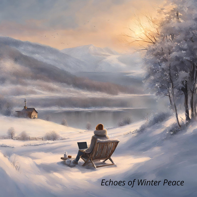 Echoes of Winter Peace: New Age Music for Study, Spa, and Meditation - Discover Harmony in the Winter Atmosphere
