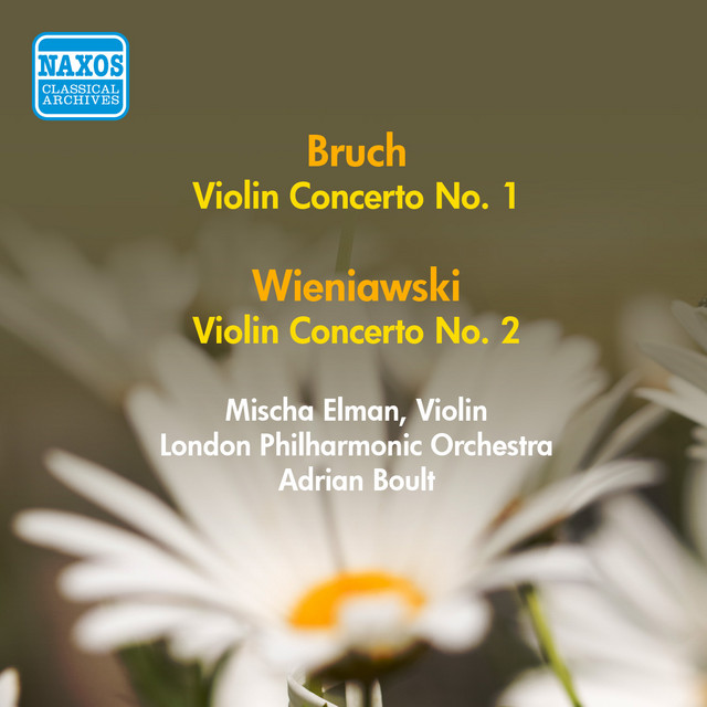 Violin Concerto No. 1 in G Minor, Op. 26: I. Prelude. Allegro moderato - II. Adagio cover art