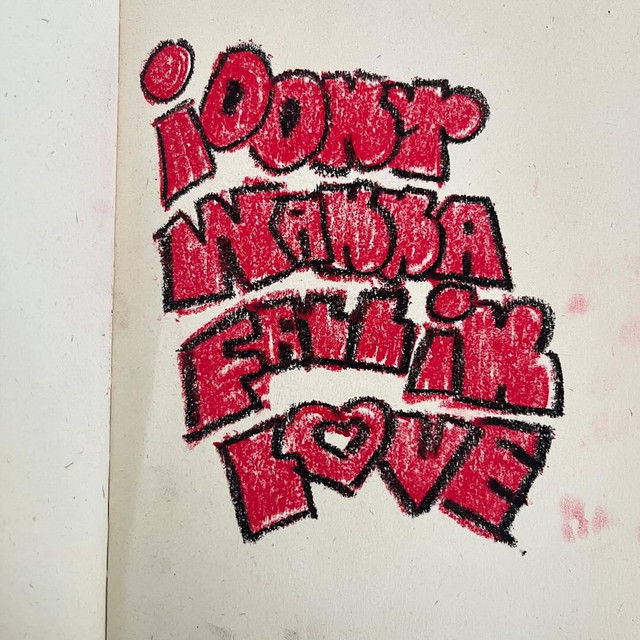 i dont wanna fall in love cover art