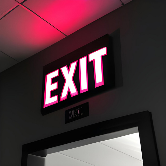 Exit cover art