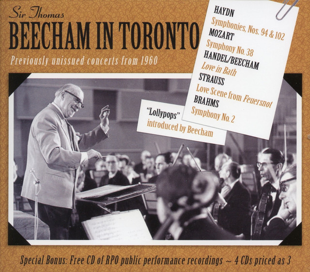 Beecham in Toronto - (Previously Unissued Concerts from 1960)