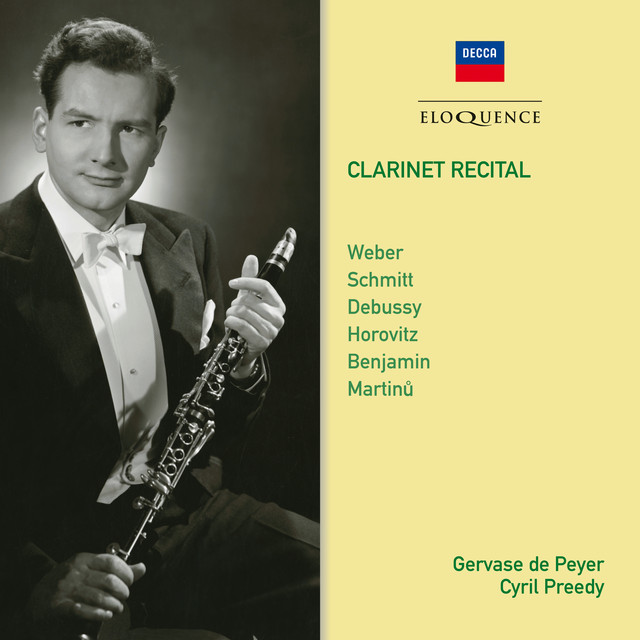 Petite Pièce for Clarinet and Piano cover art