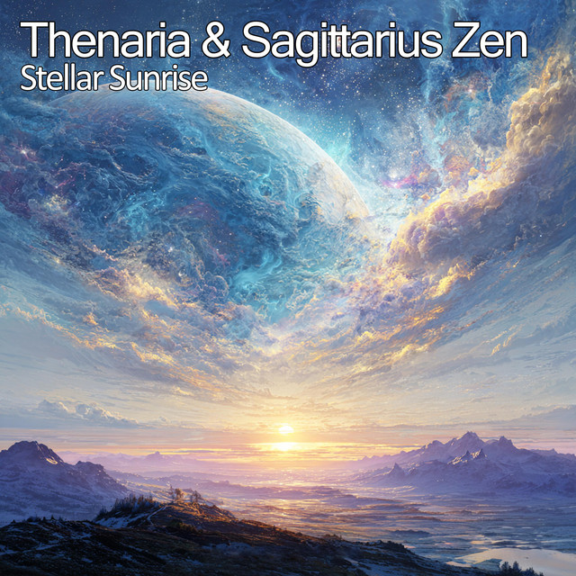 Обкладинка: Thenaria & Sagittarius Zen - Stellar Sunrise — Thenaria