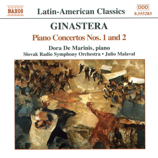 Ginastera: Piano Concertos Nos. 1 & 2 cover art