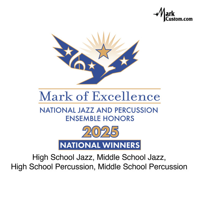 2025 Mark of Excellence: National Jazz and National Percussion Honors cover art