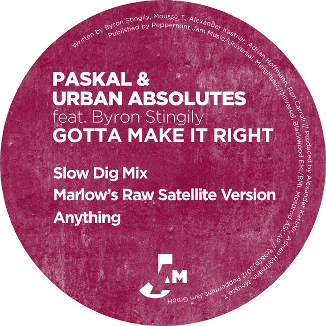 Gotta Make It Right cover