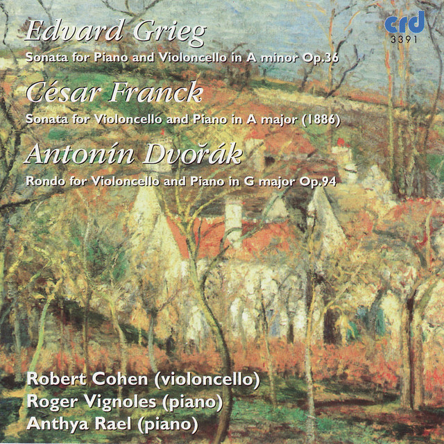 Grieg, Franck, Dvořák: Cello Works cover art