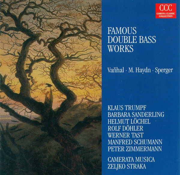 VANHAL, J.B.: Double Bass Concerto in D major / HAYDN, F.J.: Divertimento in E flat major / SPERGER, J.M.: Quartet in D major (Straka) cover art