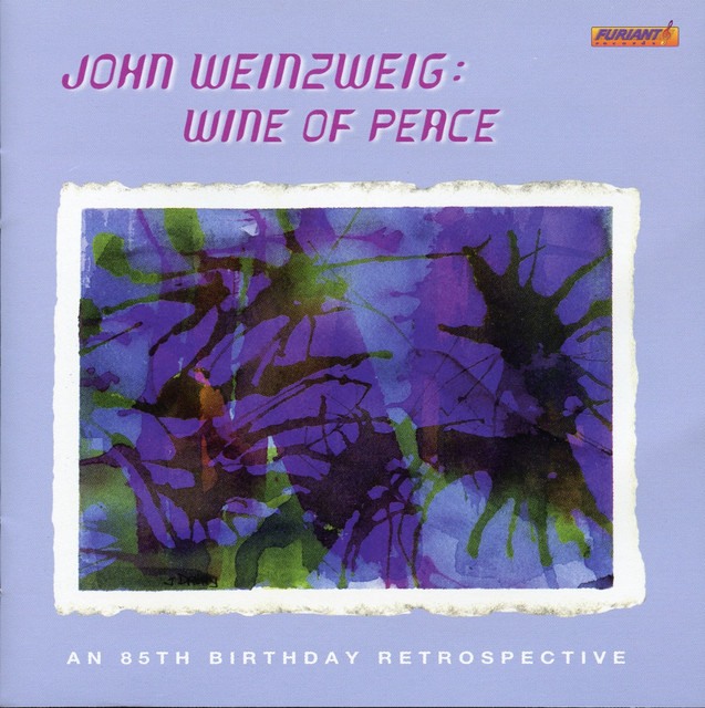 Weinzweig: Wine of Peace