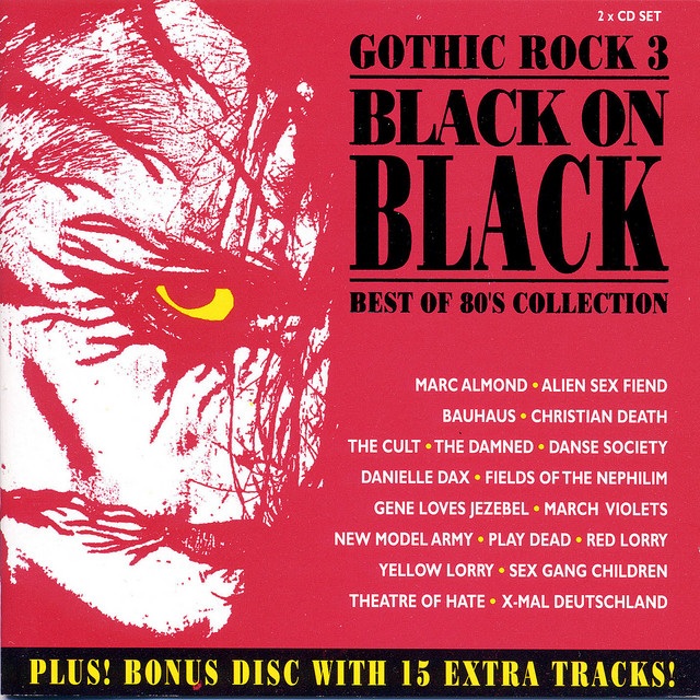 Gothic l CD詰め合わせvol.3 Gothic Rock 3 - Black on Black - Compilation by Various Artists