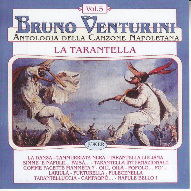 Antologia Della Canzone Napoletana - La Tarantella Vol. 5 cover