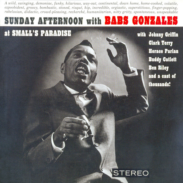 Sunday Afternoon With Babs Gonzales At Small's Paradise cover art