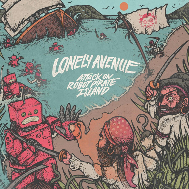 Attack on Robot Pirate Island cover art