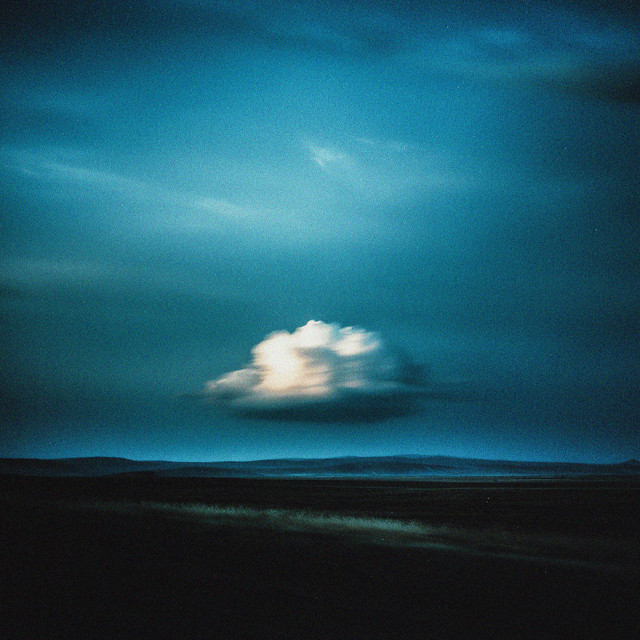 white cloud cover art