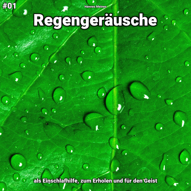 #01 Regengeräusche als Einschlafhilfe, zum Erholen und für den Geist cover art