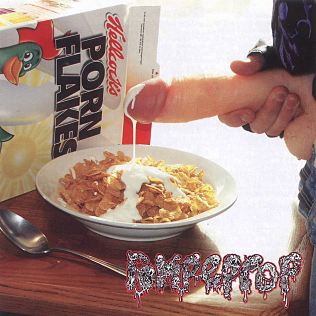 Hellcocks Pornflakes cover art