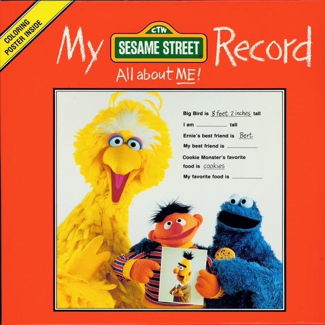Sesame Street: My Sesame Street Record (All About Me) cover art