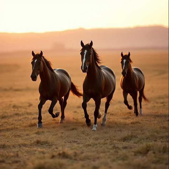 She's into Thoroughbred Horses Dancing & Me
