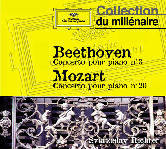 Beethoven: Piano Concerto No.3 in C minor, Op.37 / Mozart: Piano Concerto No.20 in D minor, K.466 cover art