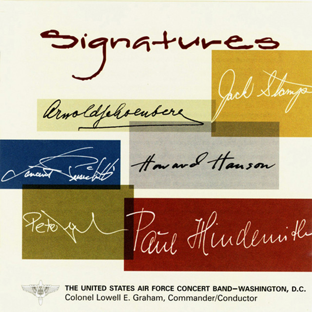 Signatures: United States Air Force Concert Band cover art