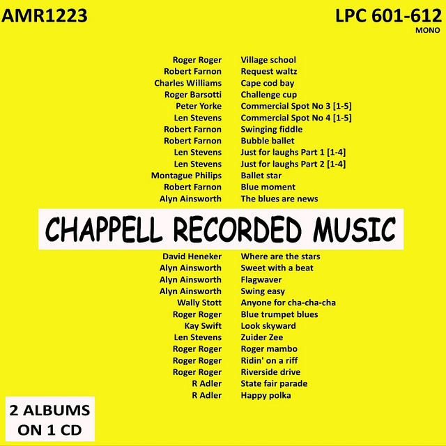 Chappell's Library LPC601-612 - Compilation by Various Artists