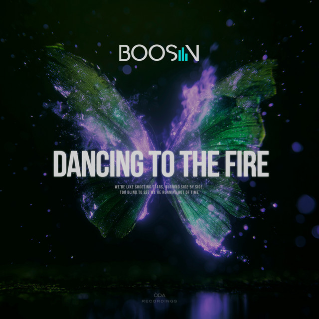 Обкладинка: Dancing to the Fire — Boosin