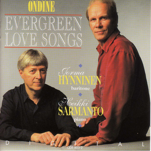 Vocal Recital: Hynninen, Jorma (Evergreen Love Songs) cover