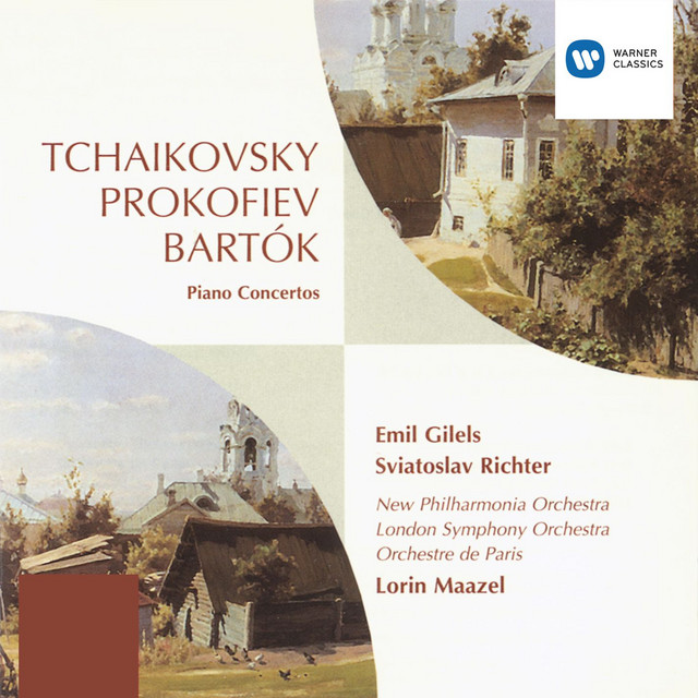 Bartók/Prokofiev/ Tchaikovsky Piano Concertos cover art