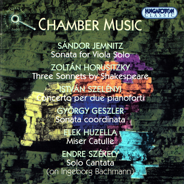 Jenmitz / Horusitzky / Szelenyi / Geszler / Huzella / Szekely: Chamber Works cover