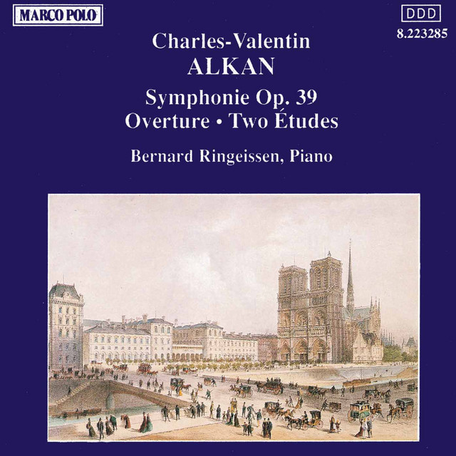 Alkan: Symphonie / Ouverture / Etudes, Op. 39 cover art