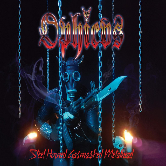 Steel Horned Gasmasked Metalhead cover