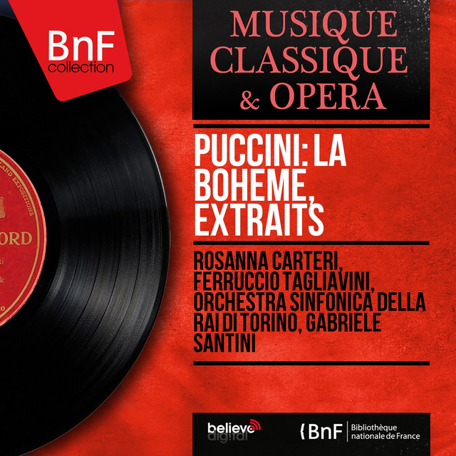 Puccini: La bohème, extraits (Mono Version) cover art