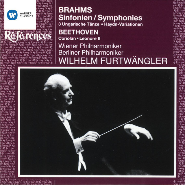 Furtwängler conducts Brahms & Beethoven cover art