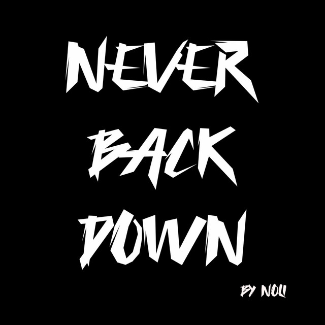 Never Back Down cover art