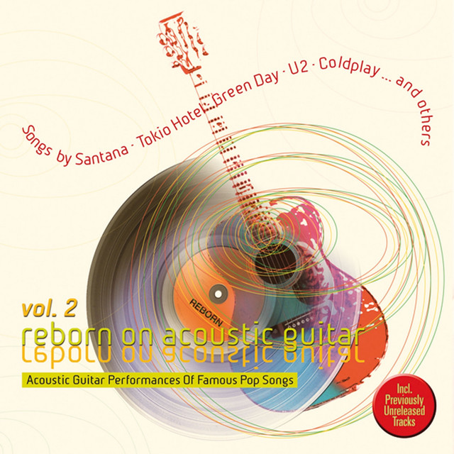 Reborn on Acoustic Guitar, Vol. 2 (Acoustic Guitar Performances Of Famous Pop Songs) cover