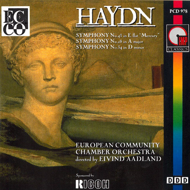 Haydn: Symphonies Nos. 43, 28 & 34 cover