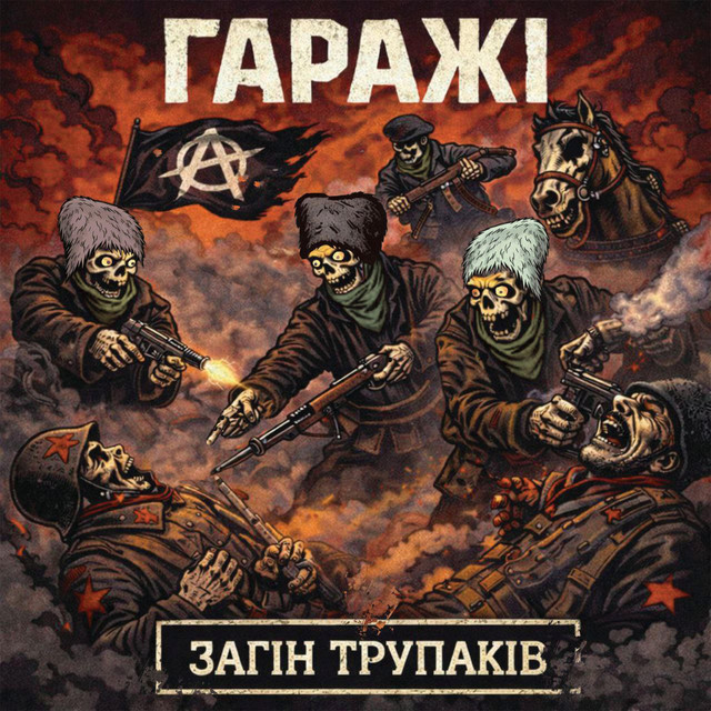 Обкладинка: Загін трупаків — Гаражі