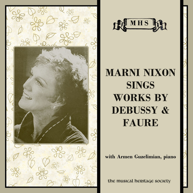 Marni Nixon Sings Works by Debussy & Faure cover art