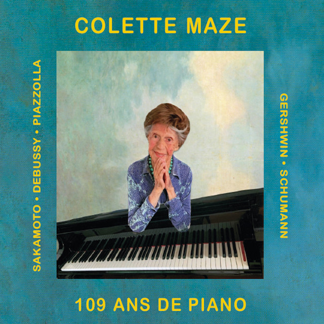 109 ans de piano cover art