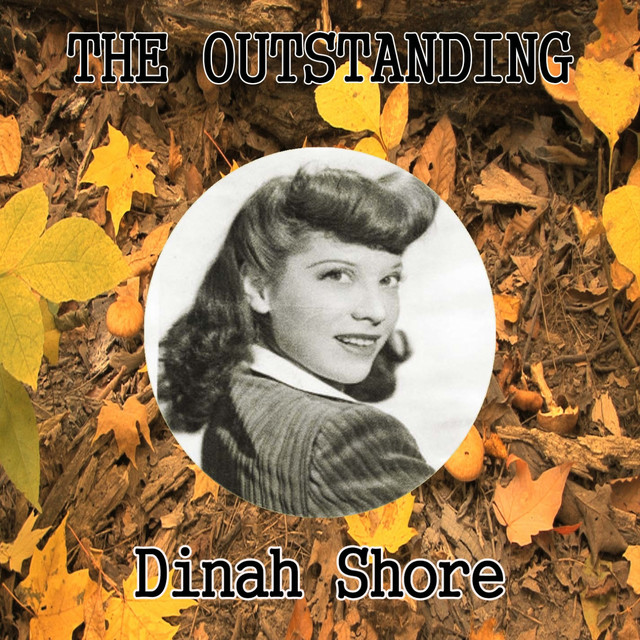 The Outstanding Dinah Shore cover art