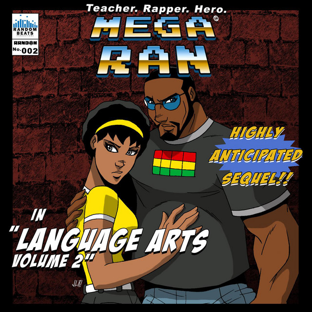 Mega Ran in Language Arts, Vol 2 cover art