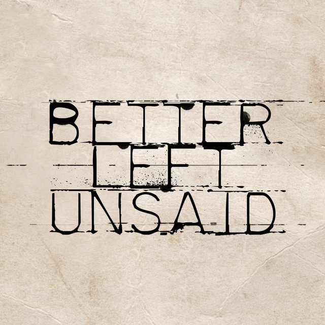 Better Left Unsaid cover art