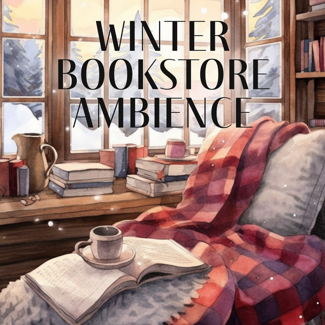 Winter Bookstore Ambience: Smooth Jazz Music with Guitar & Sax, Relaxing Jamming for Cozy Evenings, and Sleep cover art