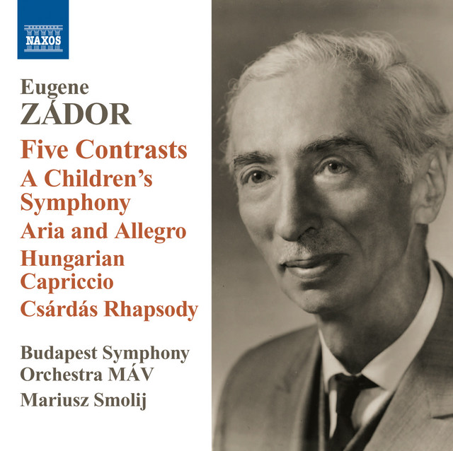 Zador: Aria and Allegro - 5 Contrasts - Children's Symphony cover art